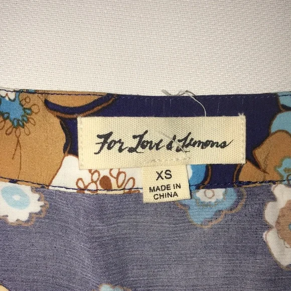 For love and lemons magnolia shirred midi skirt XS